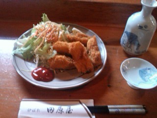 いつもおいしいジューシーカキフライ