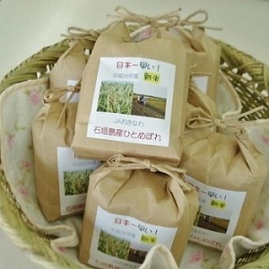 平成２６年石垣島産ひとめぼれ新米♡♡♡入った―！
