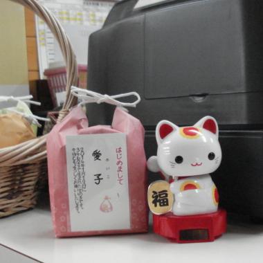 お仲間でいただいた出産祝いのお返しに。。。