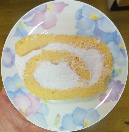 虎柄のロールケーキ