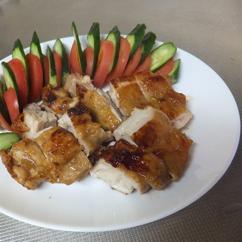 赤味噌＋甘酒で鶏モモを浸け焼きしてみた。