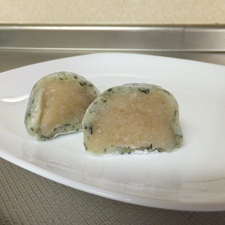 よもぎ〇白餡〇大福