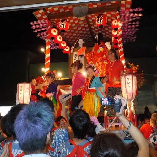 ２０１５田原まつり初日☆彡夜の部は☆きらびやか～。