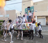 令和元年田原祭り初日の夜は更けて。。