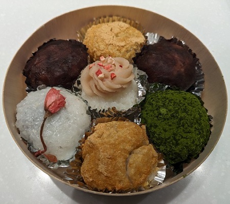 ABCでカラフルおはぎ