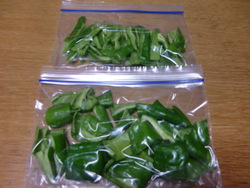 夏野菜の保存の仕方