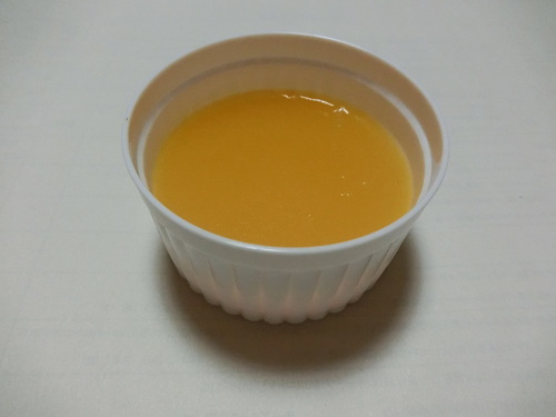 離乳食中期（もぐもぐ）～南瓜プリン ～
