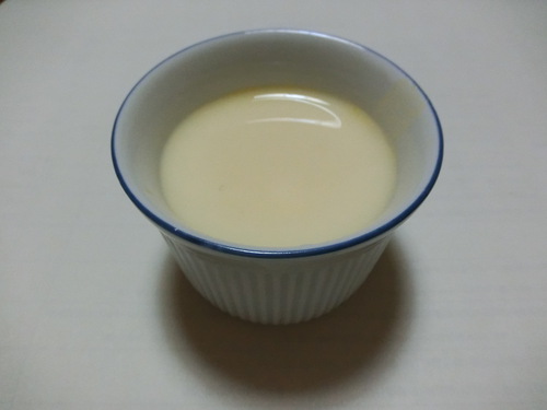 離乳食後期（かみかみ）～南瓜プリン ～