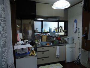 キッチンを入れ替えます