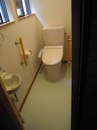 トイレリフォーム工事完了しました