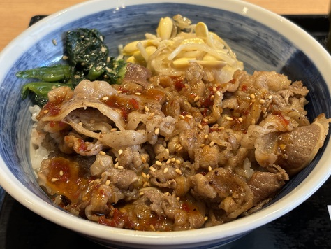 焼きたてカルビ丼