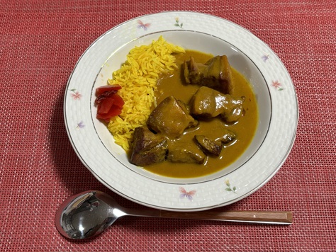 豚角煮カレー