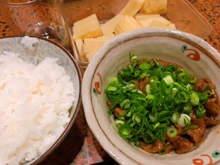 寿司屋の晩飯