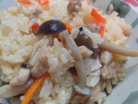 炊き込みご飯！