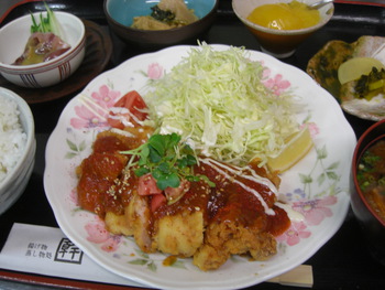 ランチの定食いろいろ