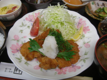 ランチの定食いろいろ