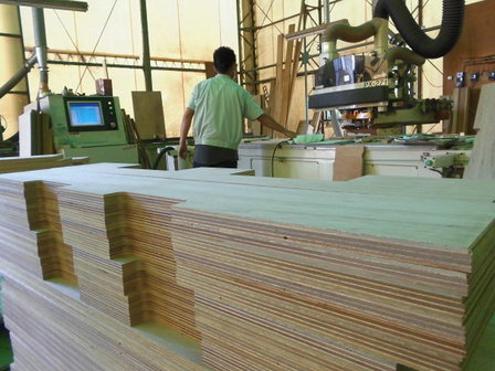 木の製品　製作工場見学