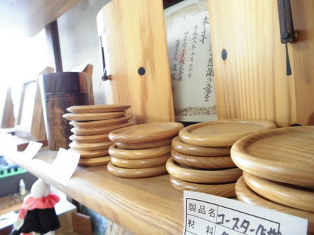 木の製品　製作工場見学