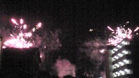 豊橋の街、爆撃画像。