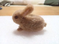 羊毛チクチク