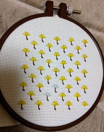 ピンクッションを作る刺繍キットに手を出してみた