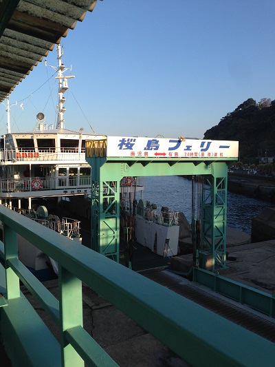 【桜島一周～♪】　ヘトヘトの朝ラン！
