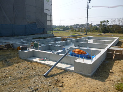 建築中：豊橋市大岩町　M様邸