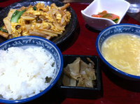 今日は、謝謝ランチ