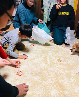 校区のミニテニス大会。