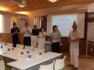 ☆会社の合同お誕生日会☆