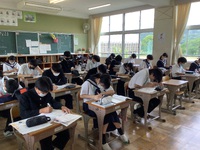 今年度最初の定期テスト