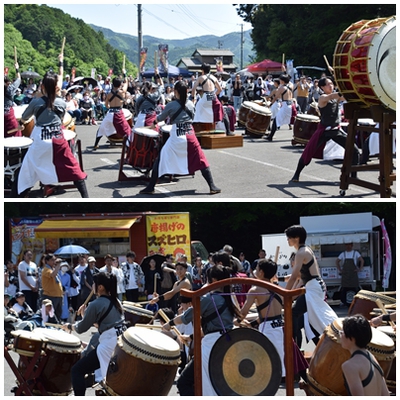 前日祭「長篠合戦のぼりまつりin医王寺」開催