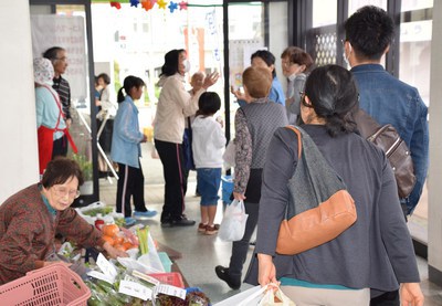 １３日に「やなマルシェ」２周年感謝祭開催　