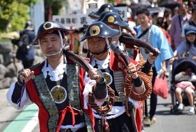 新城 勝手に応援隊 長篠合戦のぼりまつり 合戦行列