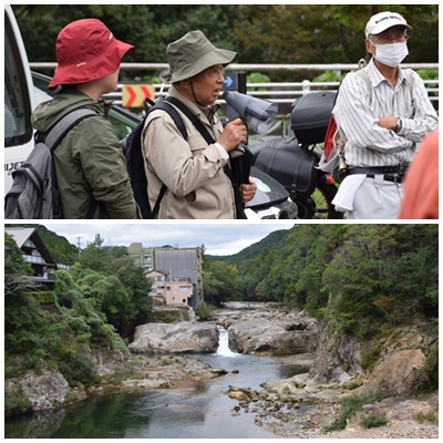 ジオツアー「国指定天然記念物『馬背岩』をゆく」