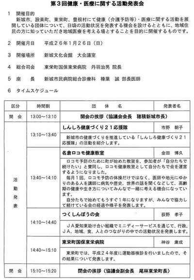 ある新城市民病院職員のブログ