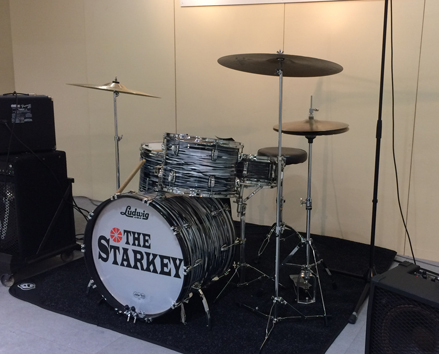 THE STARKEY:ドラムセットについて