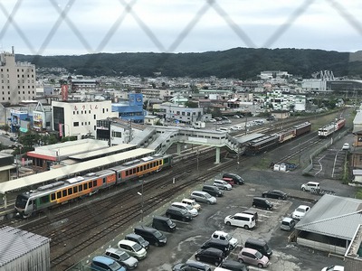 八戸「根城」経由「蕪島・久慈復興支援号」で久慈へ【2017年8月31日】