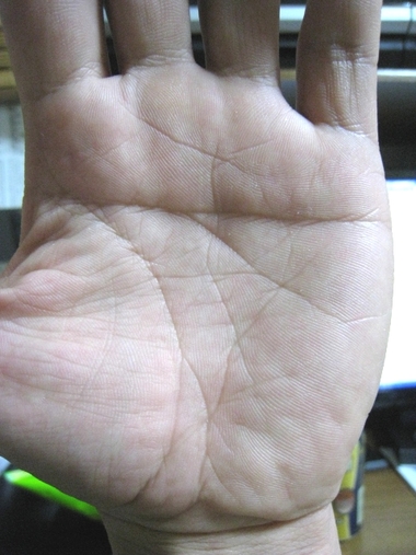 手相わかる人いませんか？