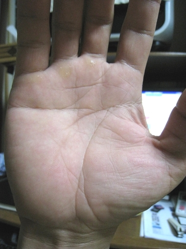 手相わかる人いませんか？
