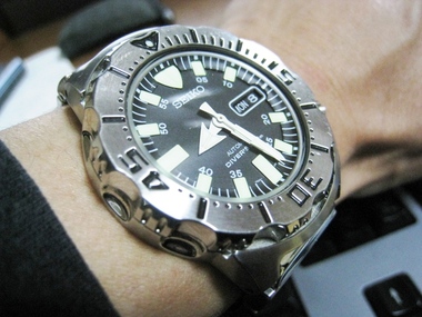 こだわりのSEIKOダイバーズ自動巻 SKX779K