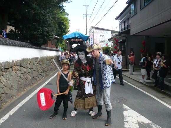 豊川 国府祭り(　山車、歌舞伎行列 )