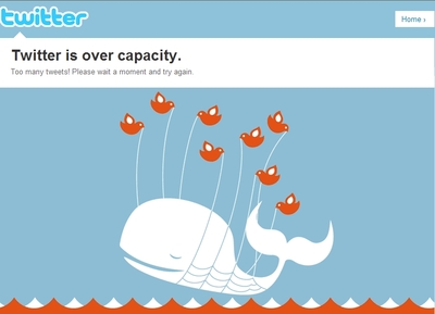 Twitter is over capacity