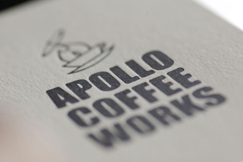 アポロコーヒーワークスさんのショップカード