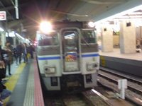 特急はまかぜ号＋大阪駅の国鉄っぽい電車たち