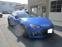 BRZ  GTウイング取付　　