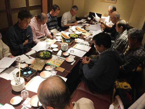 凧すの我がまま交友録 木好きらく会 役員会 開催 はなの舞 豊橋