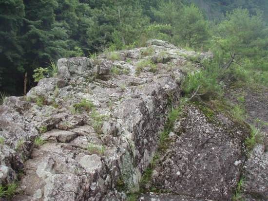 安山岩脈