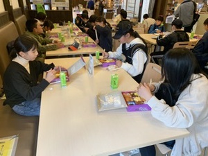 修学旅行２日目昼食