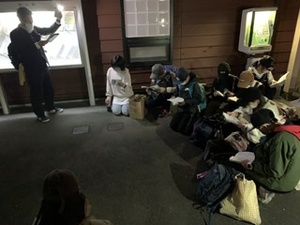 修学旅行解団式